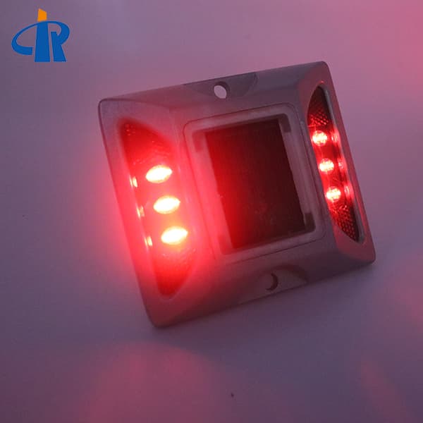 Blue Synchronous Flashing Led Solar Pavement Markers With Stem